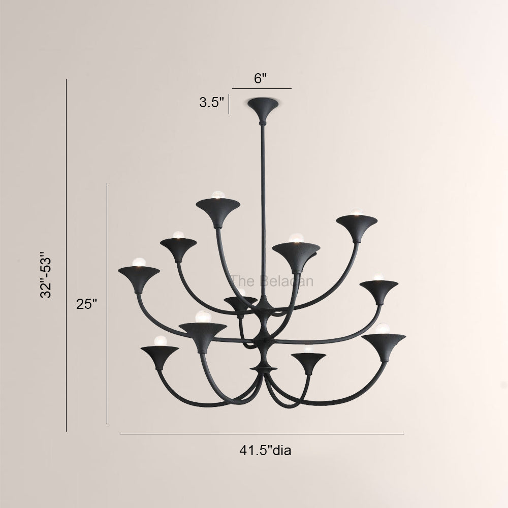 Landon Round Chandelier - thebelacan