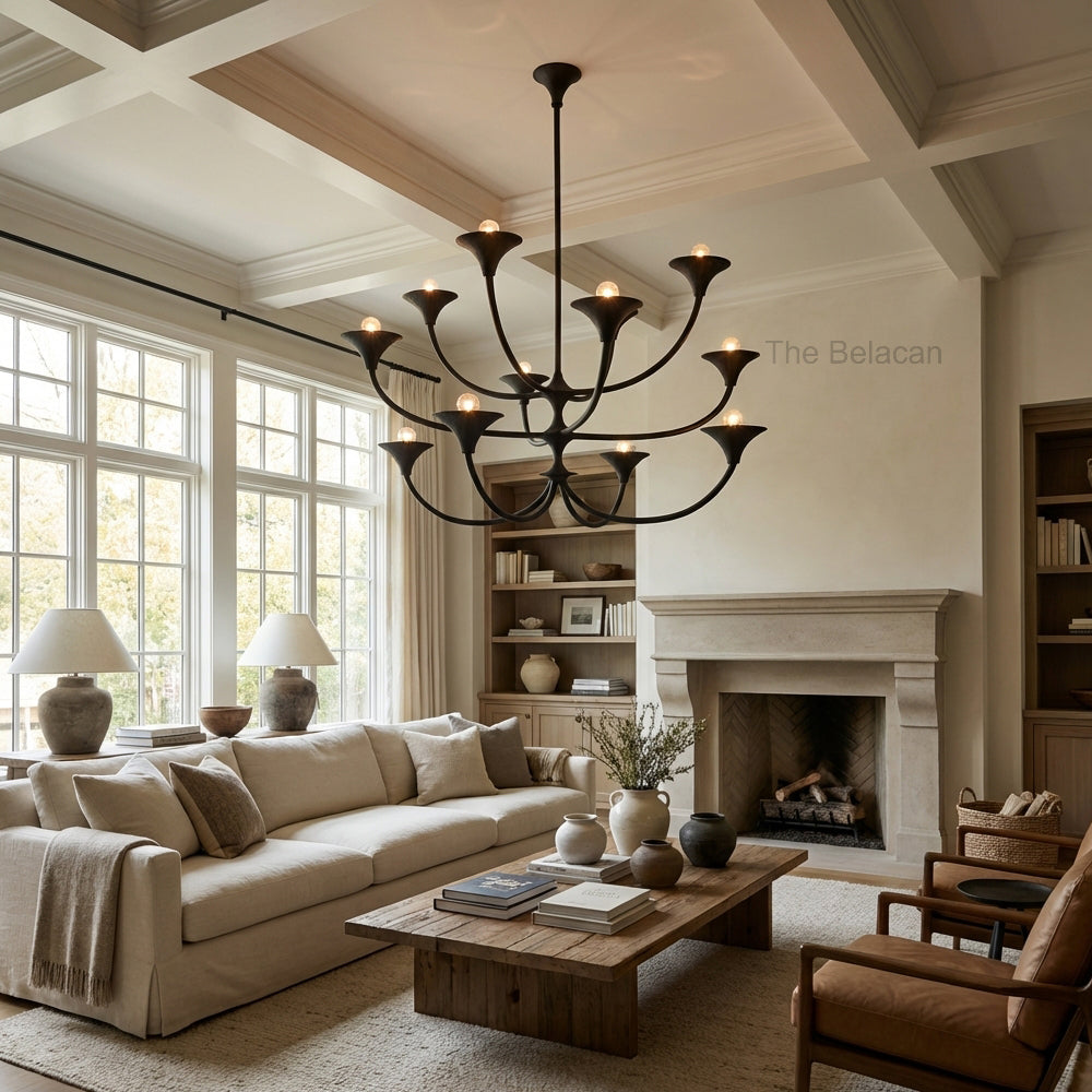 Landon Round Chandelier - thebelacan