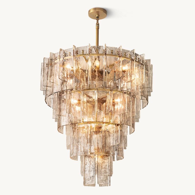 Latracy Multi-layer Round Chandelier 47" - thebelacan