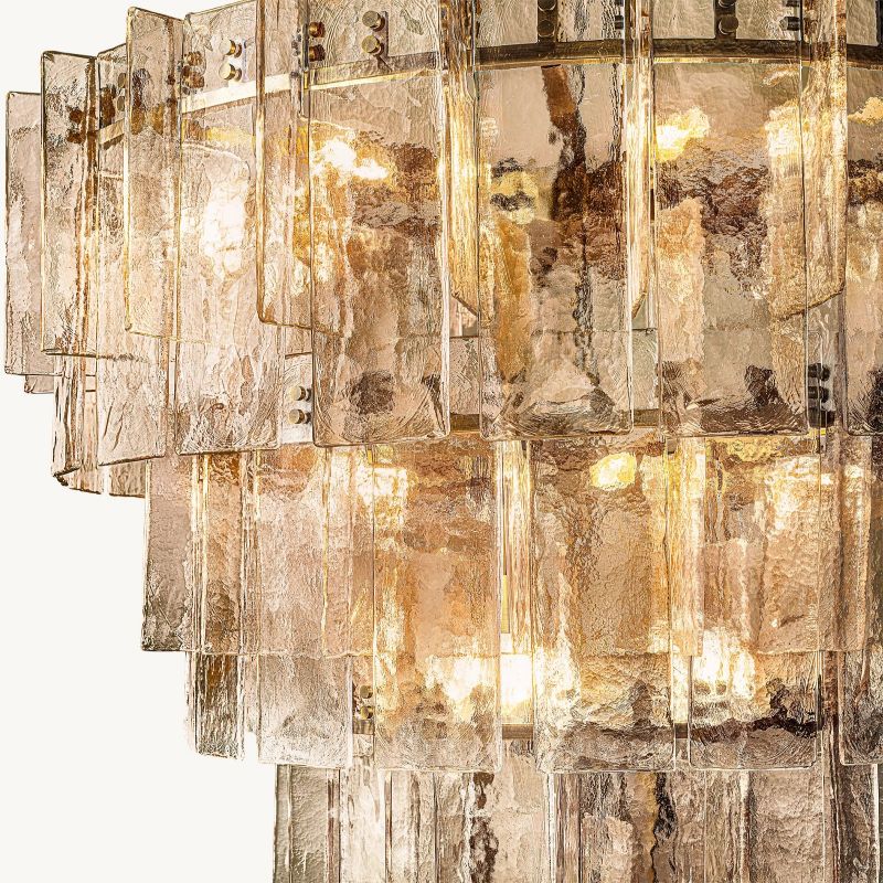 Latracy Multi-layer Round Chandelier 47" - thebelacan