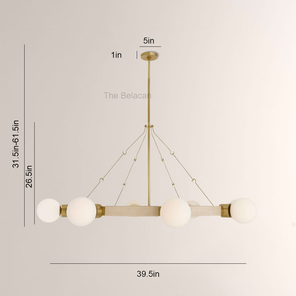 Laura Round Chandelier - thebelacan
