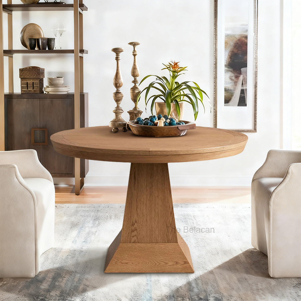 Leighton Round Dining Table - thebelacan
