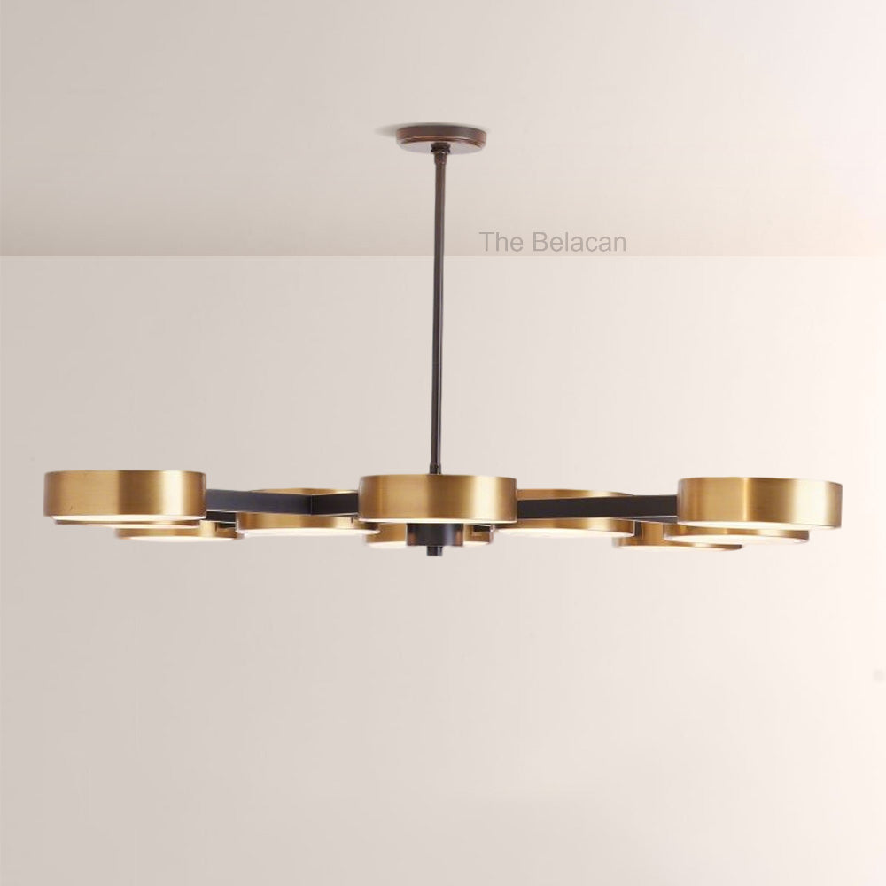 Lena Large Starburst Chandelier - thebelacan