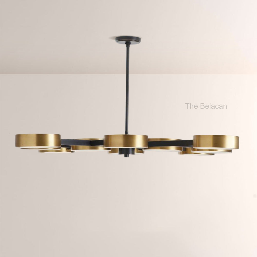 Lena Large Starburst Chandelier - thebelacan