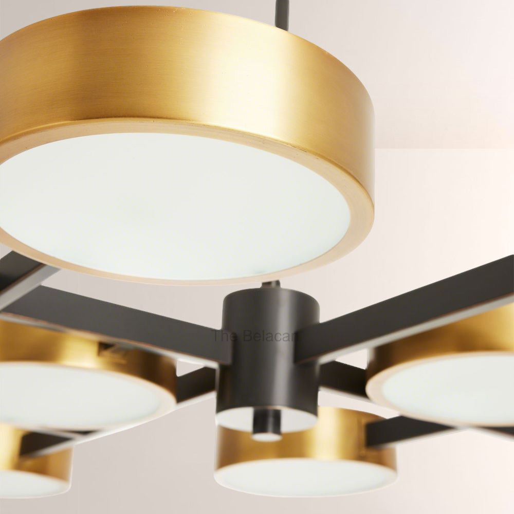 Lena Large Starburst Chandelier - thebelacan