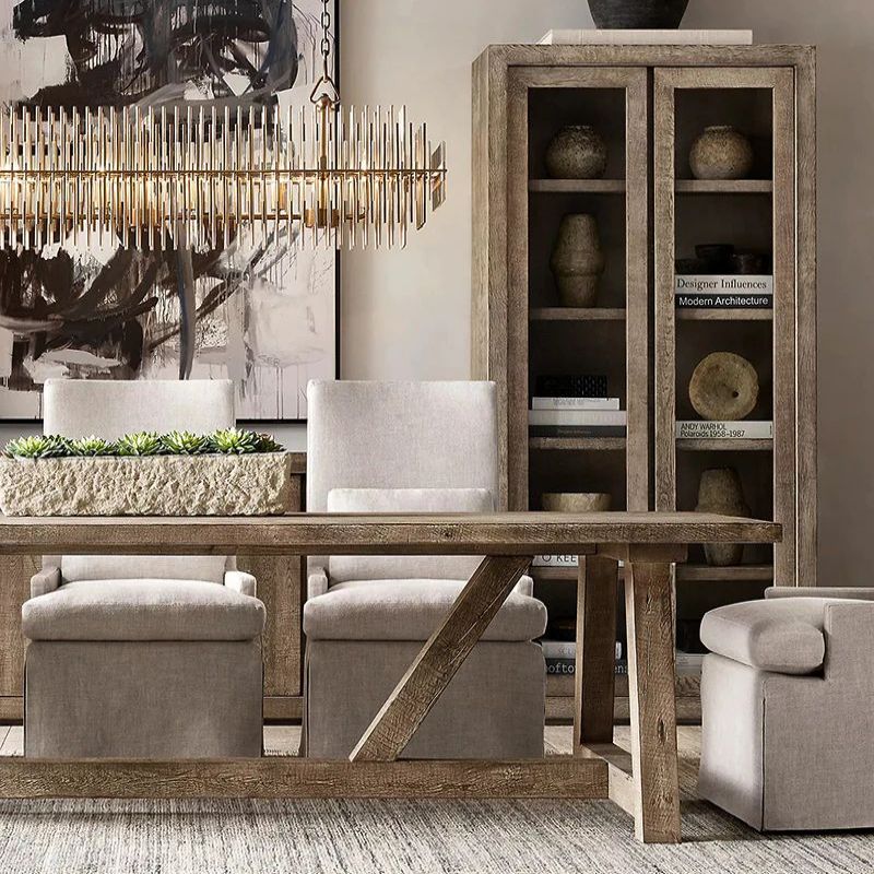 Liliam Rectangular Chandelier 54" - thebelacan