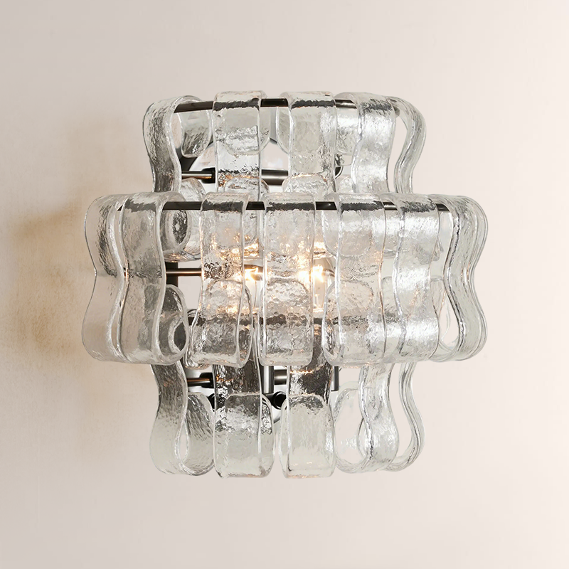 Lime Glass Wall Sconce 12" - thebelacan