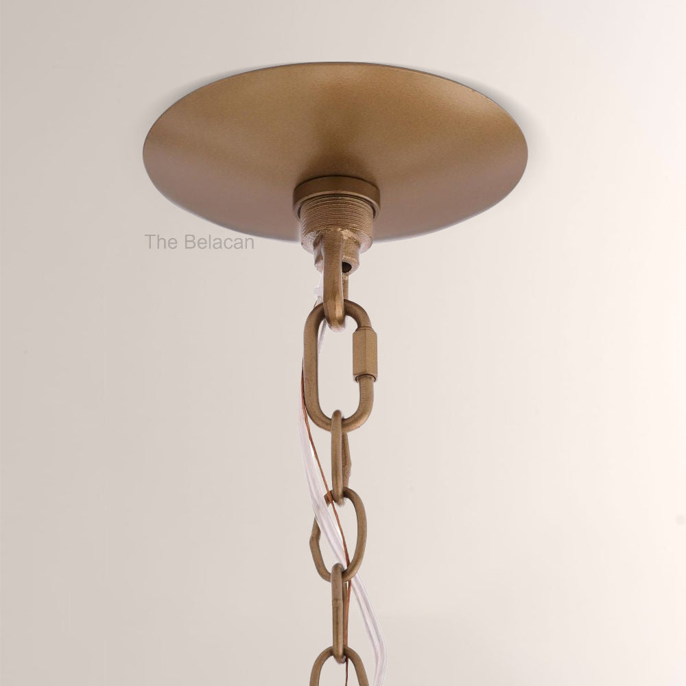 Lindsay Oval Chains Chandelier - thebelacan