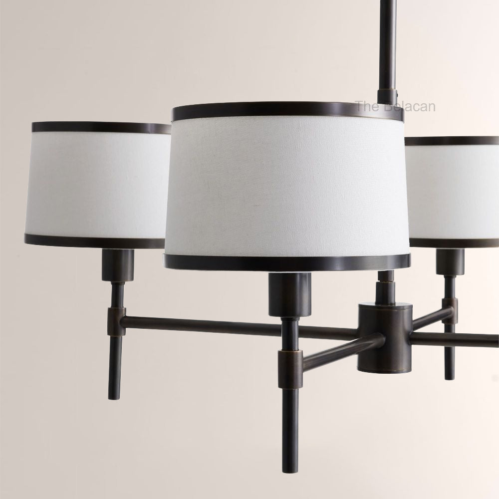 Lizs 4-Light Round Chandelier - thebelacan