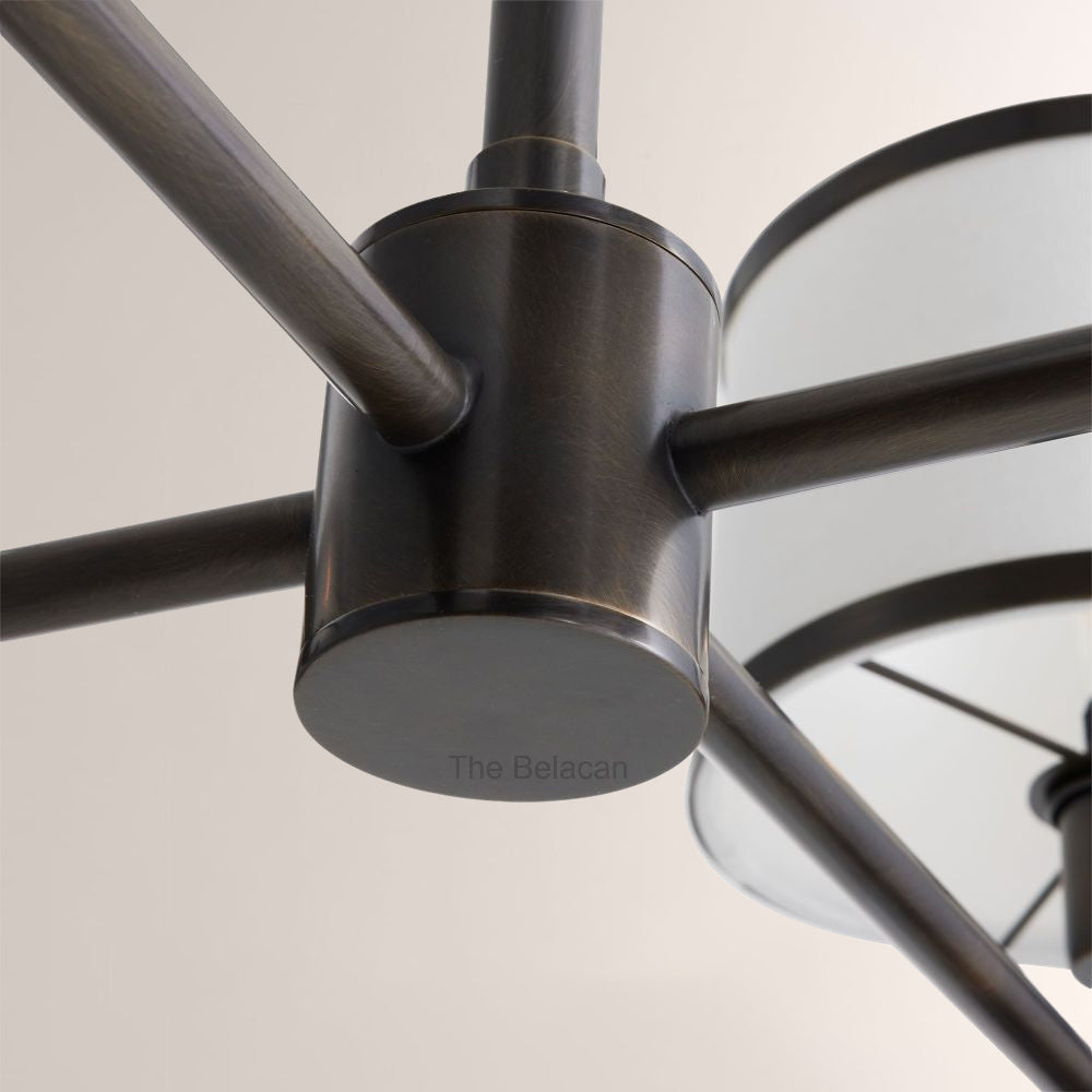 Lizs 4-Light Round Chandelier - thebelacan