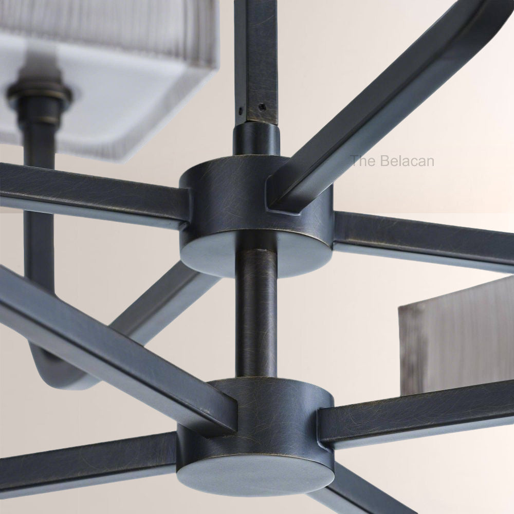 Luke Glass Chandelier - thebelacan