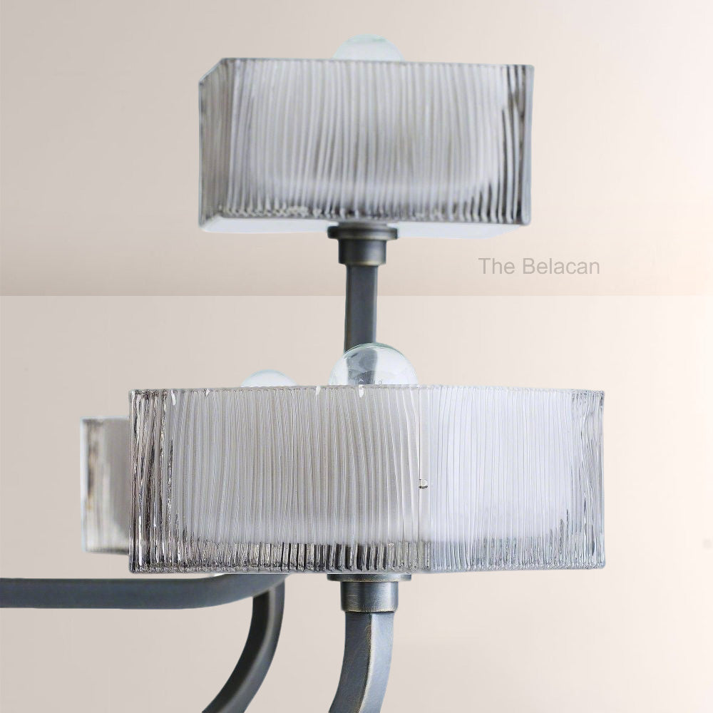 Luke Glass Chandelier - thebelacan
