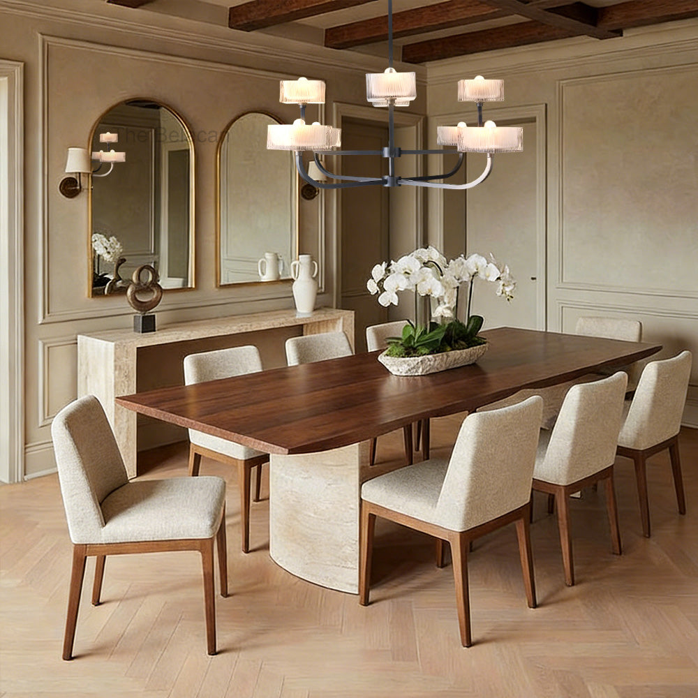 Luke Glass Chandelier - thebelacan