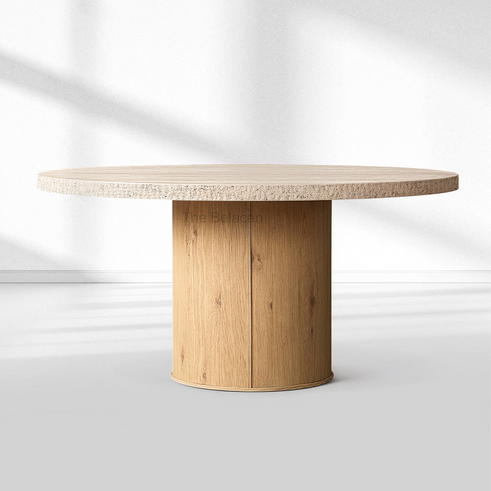 Lumelegant Round Dining Table - thebelacan