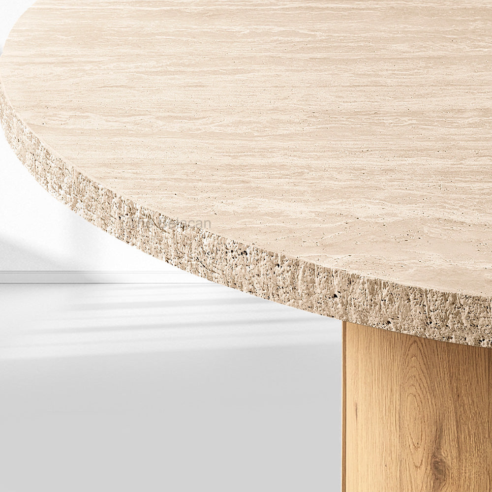 Lumelegant Round Dining Table - thebelacan