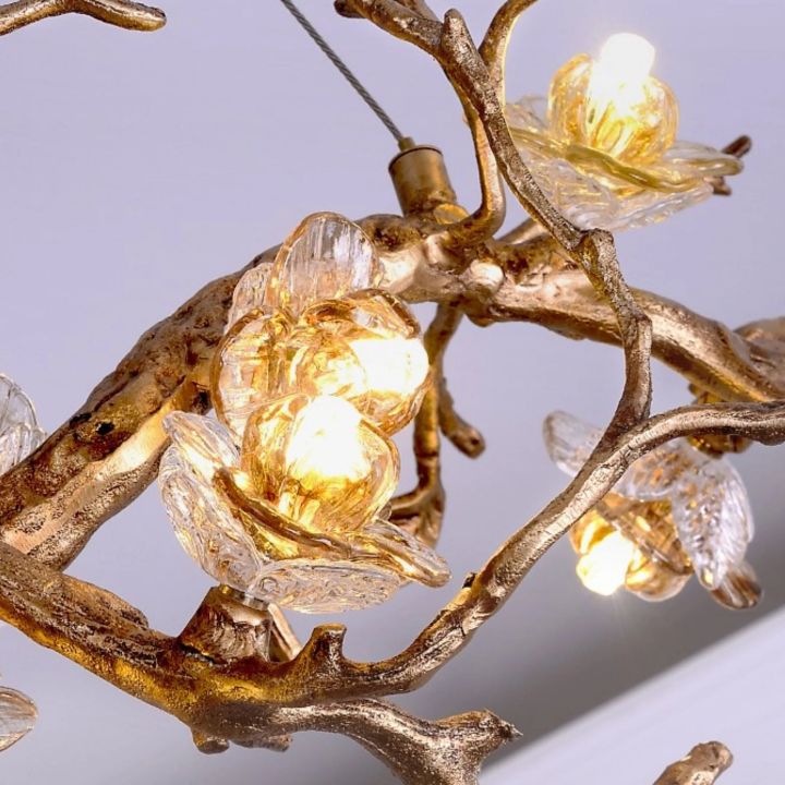Luxury Flower Tree Branch Chandelier - thebelacan
