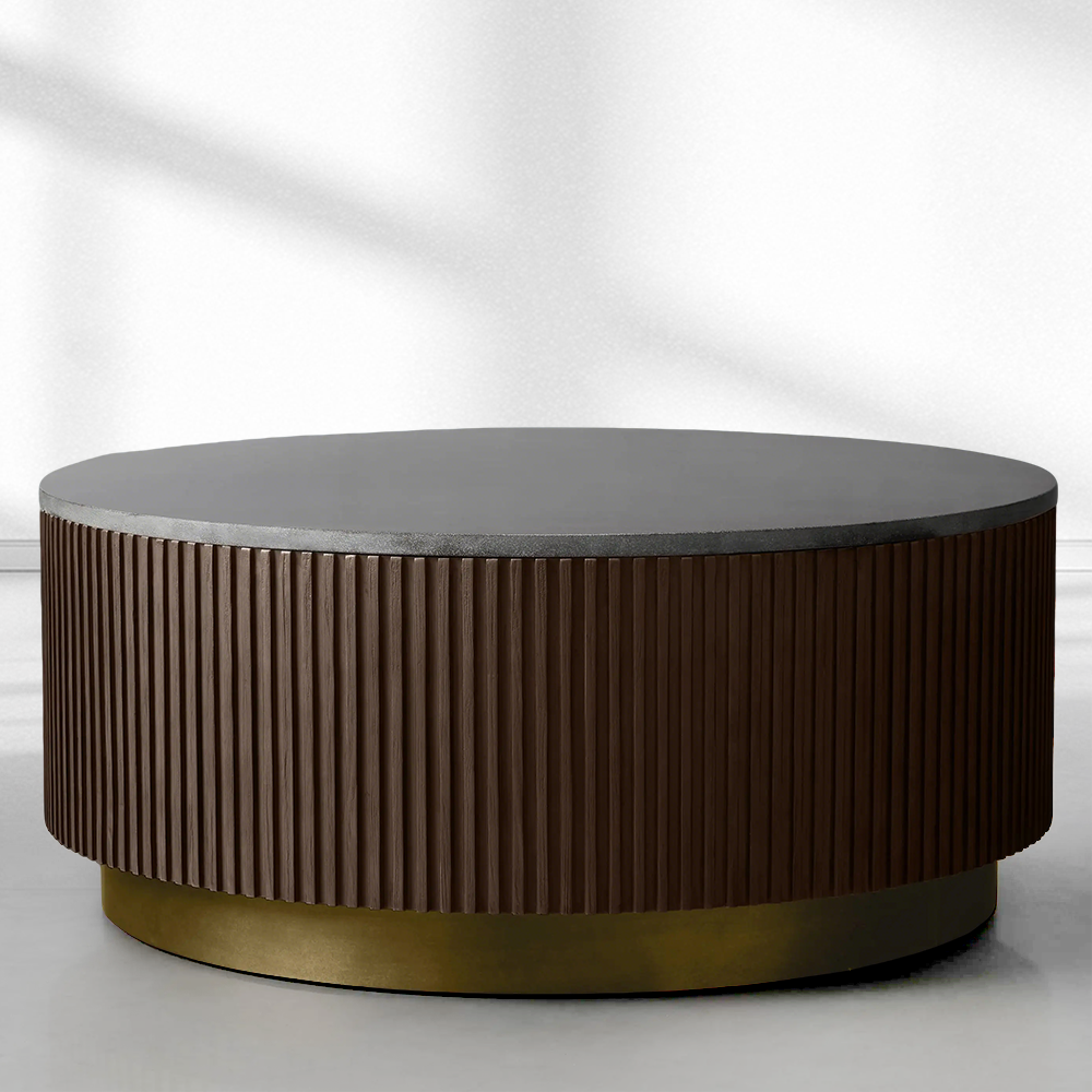 Fimley Round Coffee Table - thebelacan