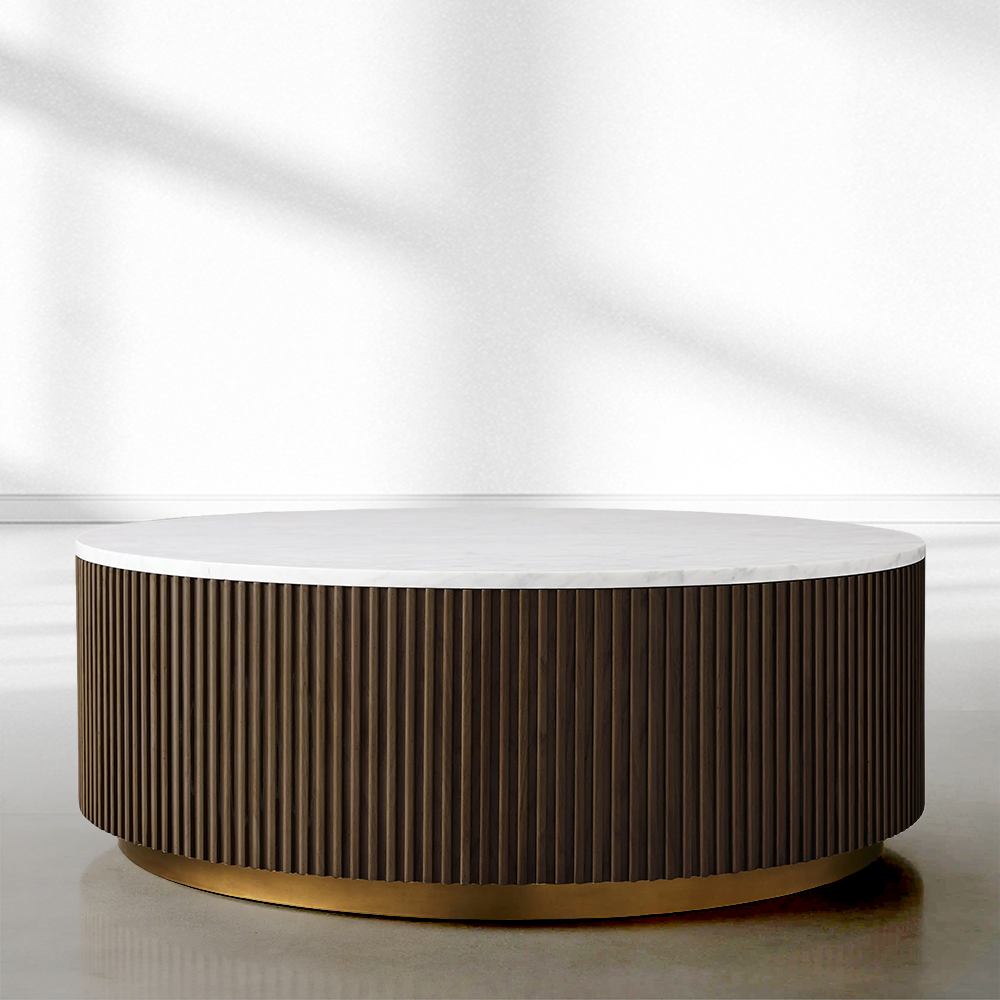 Fimley Round Coffee Table - thebelacan