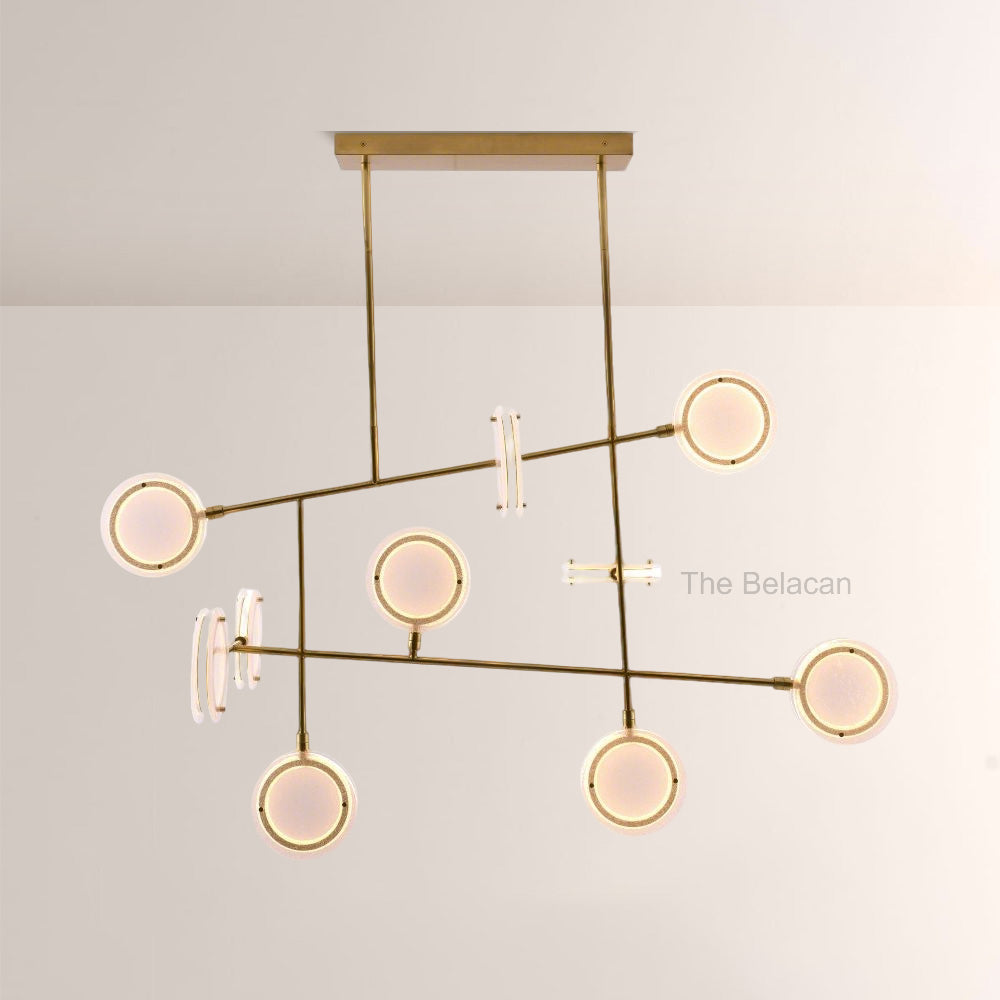 Mandel Linear Chandelier - thebelacan