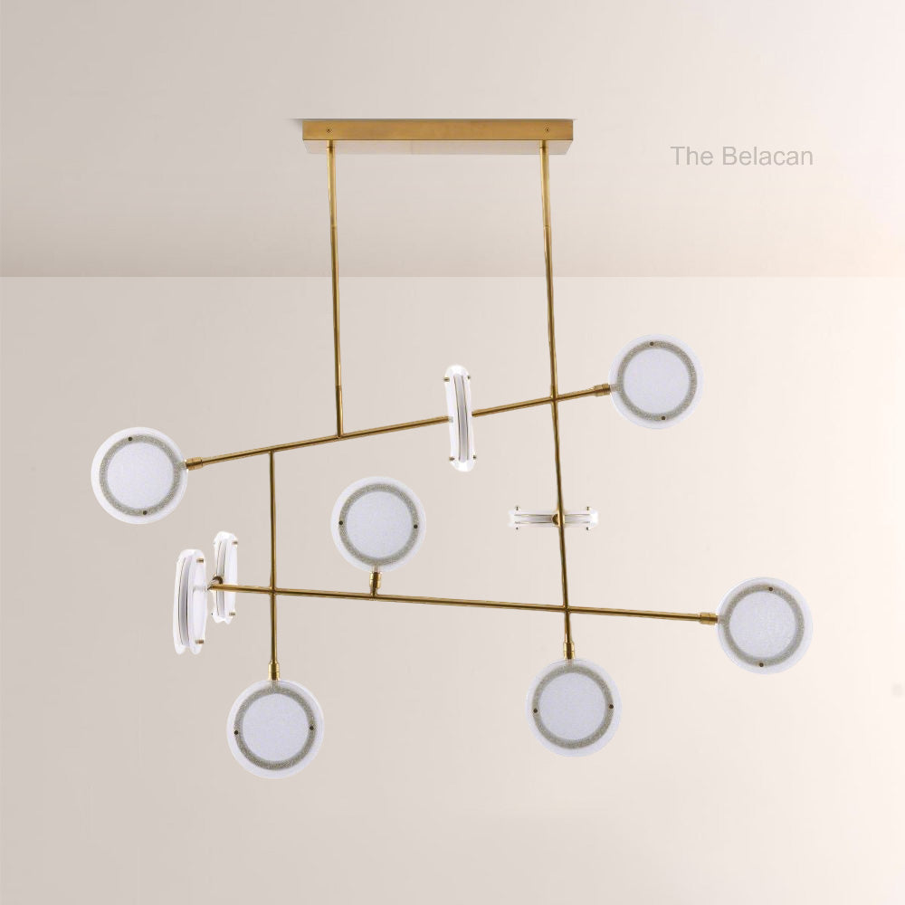 Mandel Linear Chandelier - thebelacan