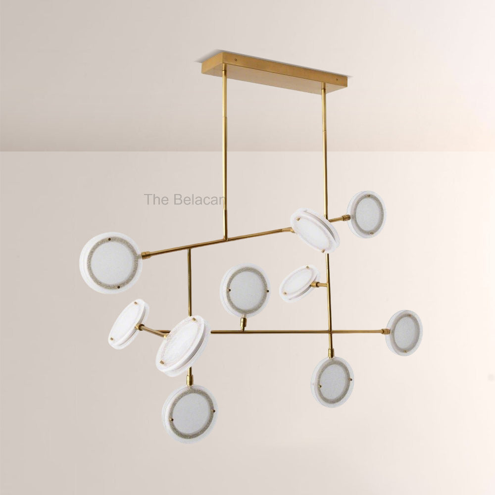 Mandel Linear Chandelier - thebelacan