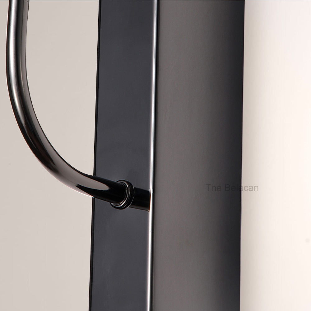 MarbleGlow Linear-Mount Disc Marble Wall Sconce - thebelacan