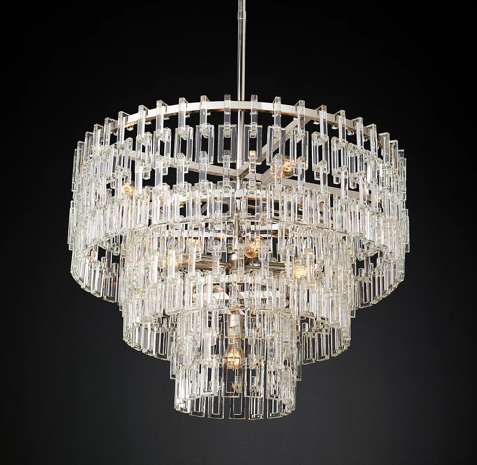 Margerie 3-Tier Round Chandelier 36" - thebelacan
