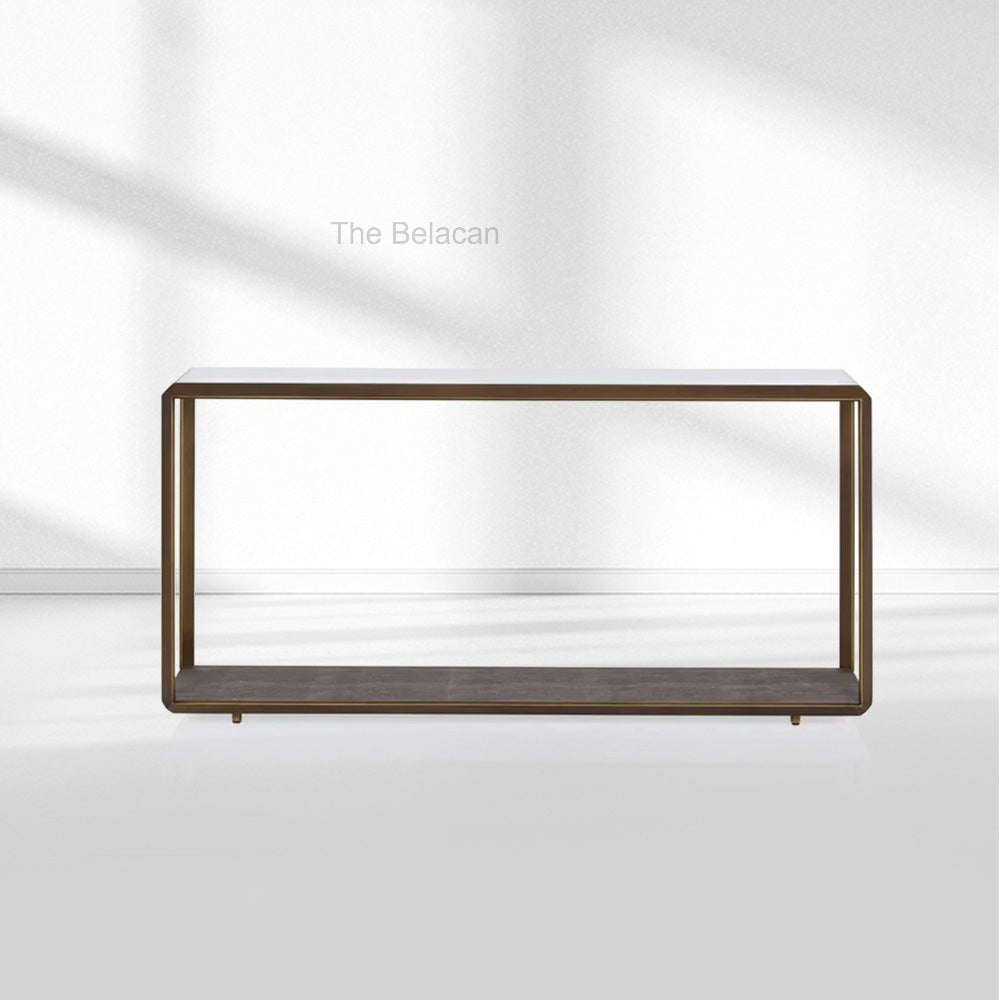 Max Glass Console Table - thebelacan