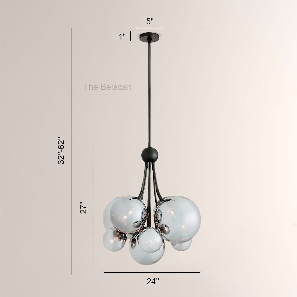 Mick Round Globe Chandelier - thebelacan