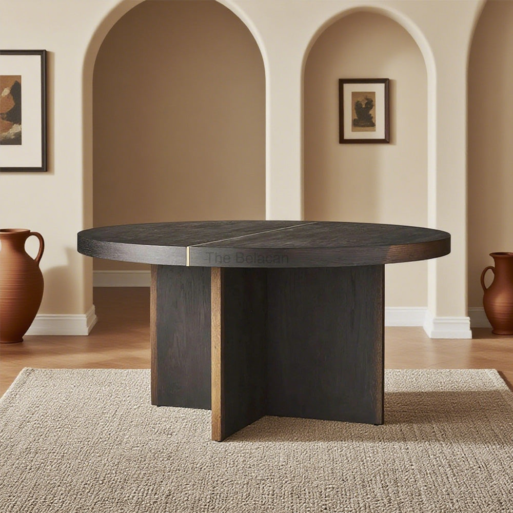 Mihaela Round Dining Table - thebelacan