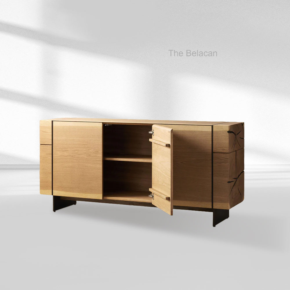 Mihaela Oak Sideboard - thebelacan