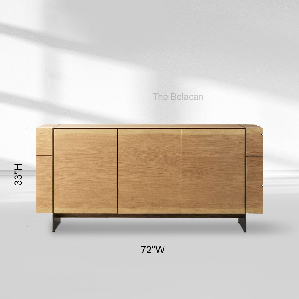 Mihaela Oak Sideboard - thebelacan