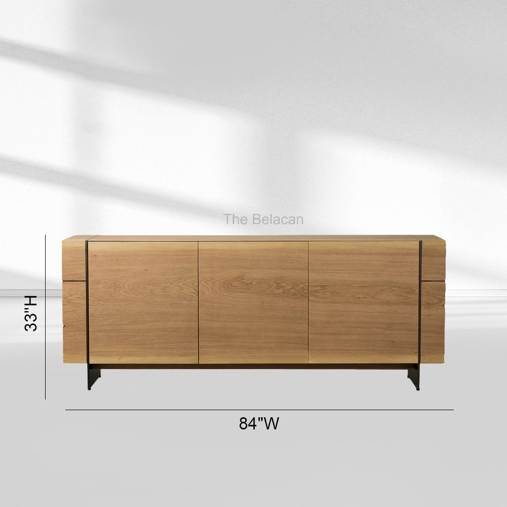 Mihaela Oak Sideboard - thebelacan