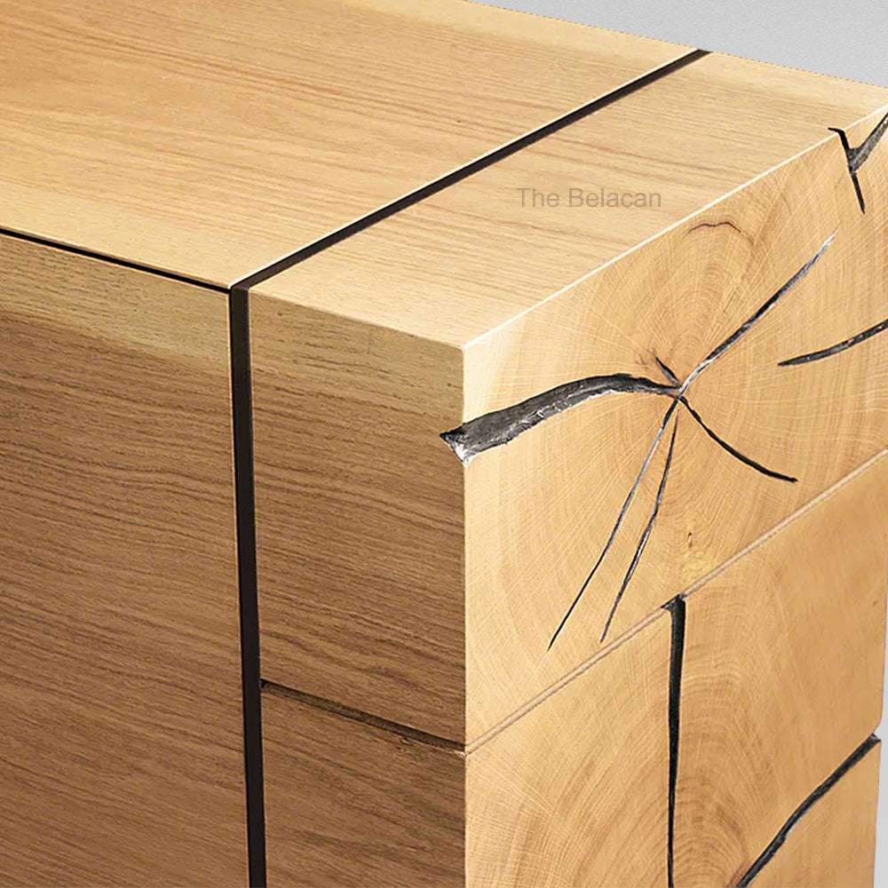 Mihaela Oak Sideboard - thebelacan