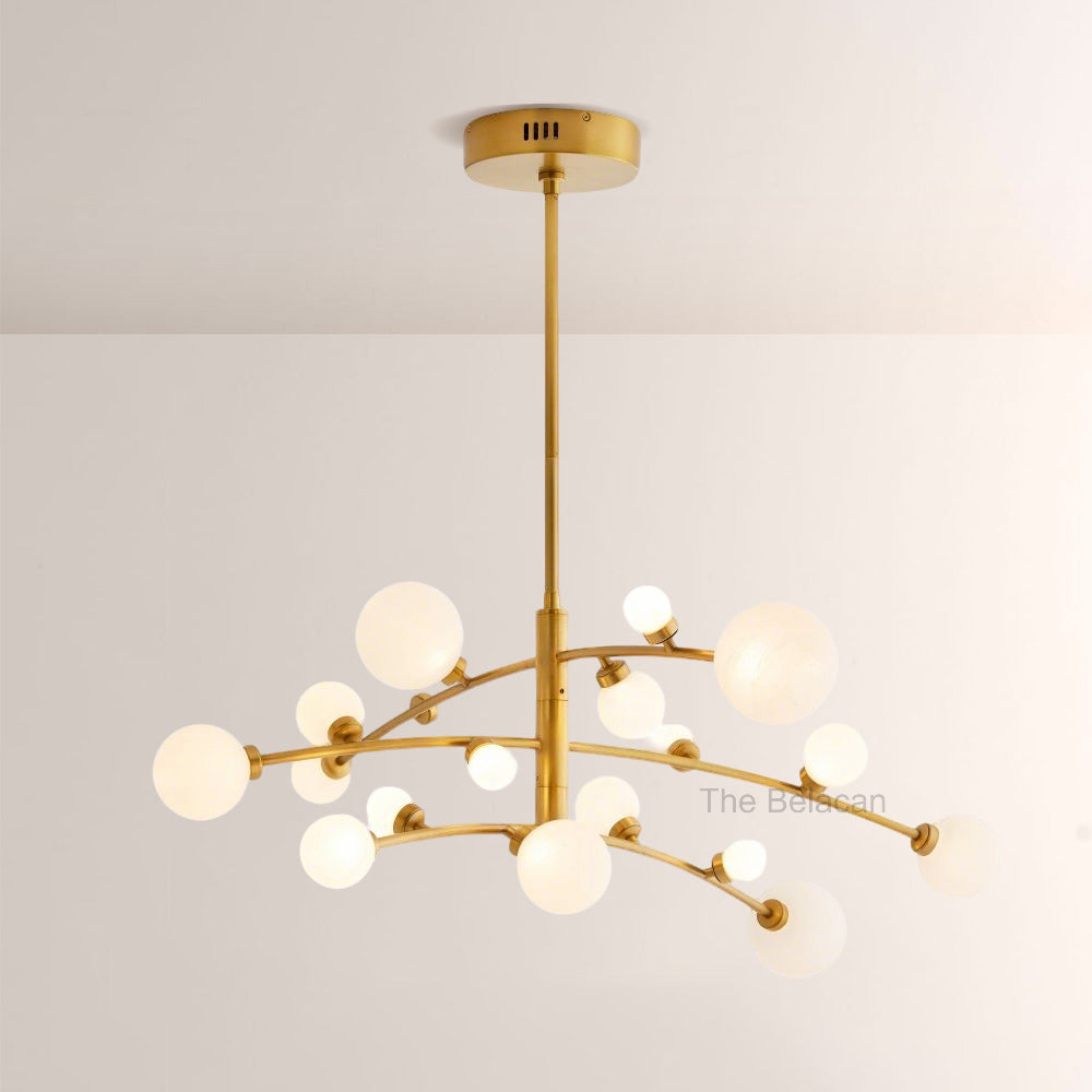 Millan Globe Chandelier - thebelacan