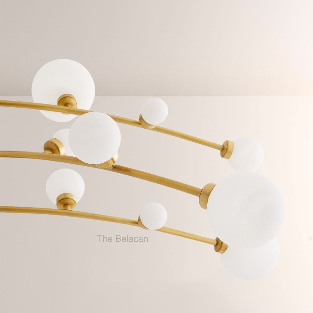 Millan Globe Chandelier - thebelacan