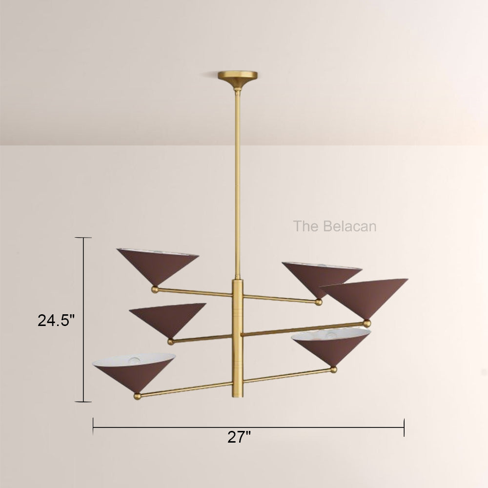 Milo Metal Chandelier - thebelacan