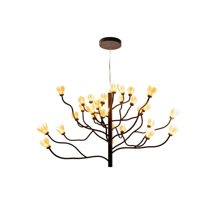 Mokuren Branch Chandelier - thebelacan