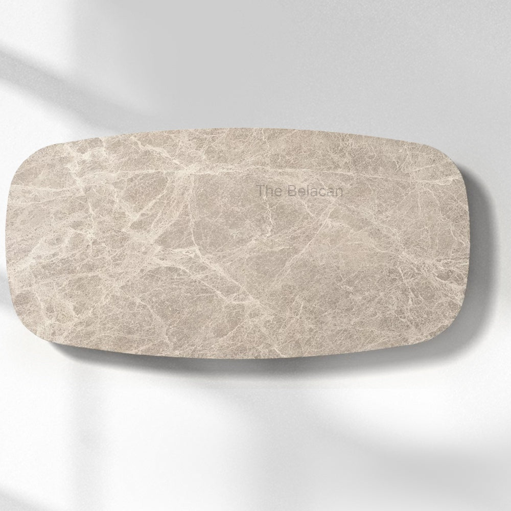 MulRegal Emperador Plinth Coffee Table - thebelacan