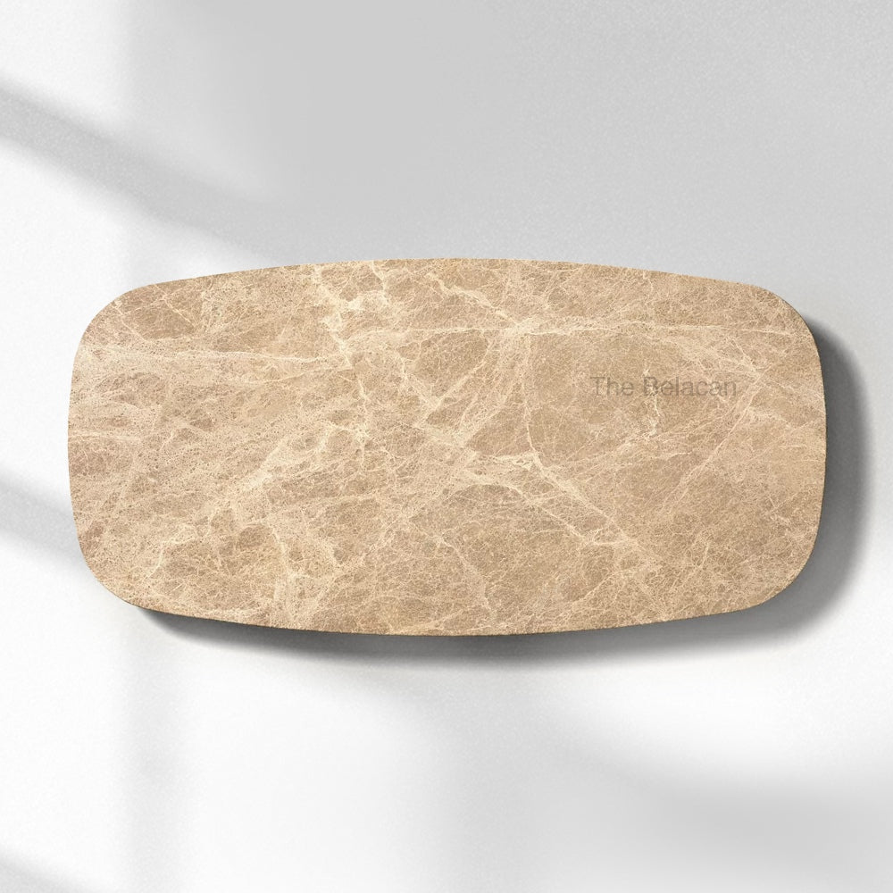 MulRegal Emperador Plinth Coffee Table - thebelacan