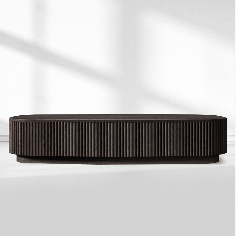 MulRegal Oak Wood Coffee Table - thebelacan