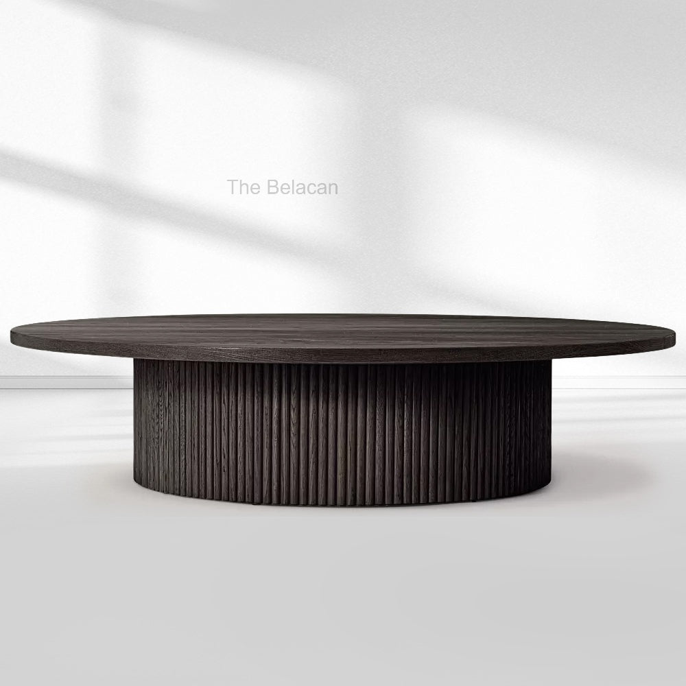 MulRegal Pedestal Round Coffee Table - thebelacan