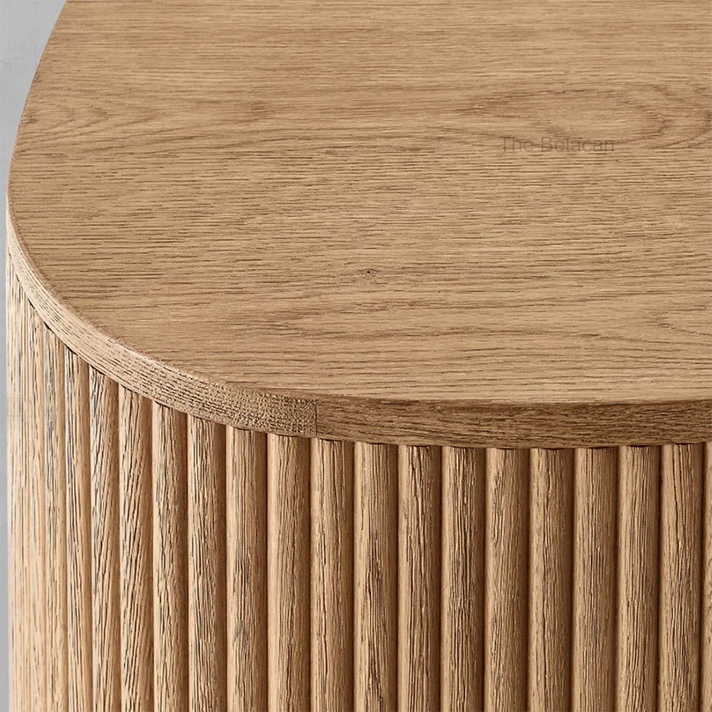 MulRegal Rectangular Wood Side Table - thebelacan