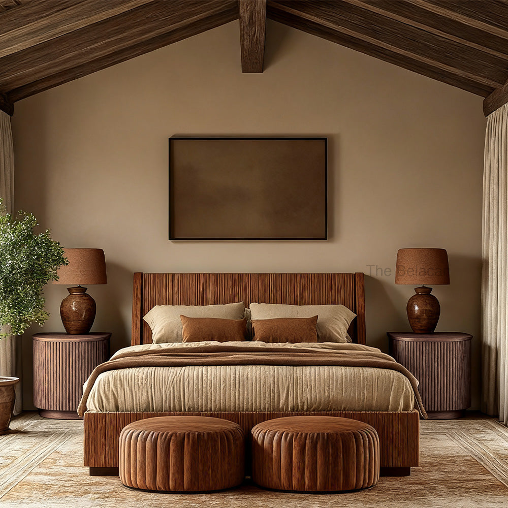 MulRegal Wood Square Side Table - thebelacan