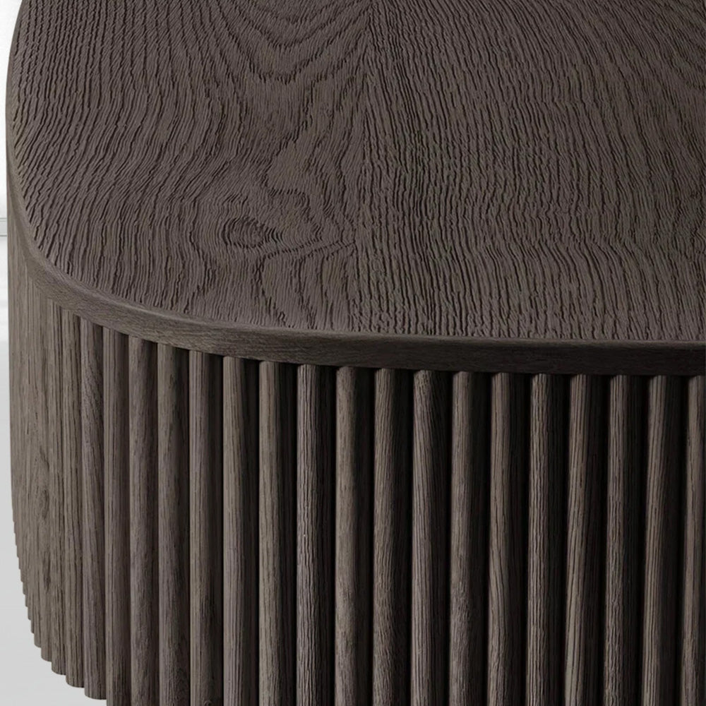 Mulholland Oak Wood Coffee Table - thebelacan