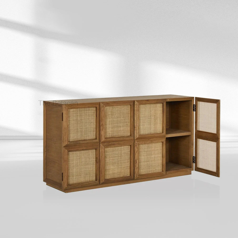 Nevada Rattan Sideboard - thebelacan
