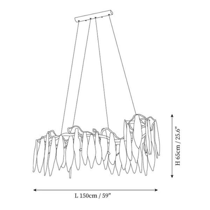 Niagara Branch Chandelier - thebelacan