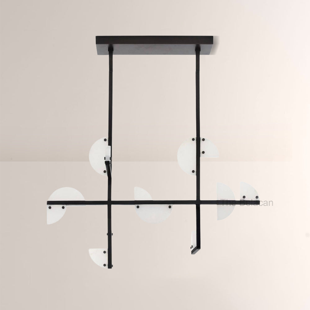 Nora Linear Alabaster Chandelier - thebelacan