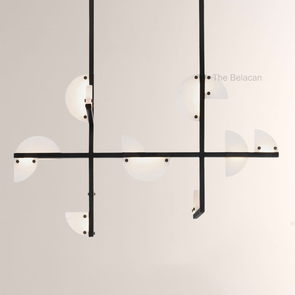 Nora Linear Alabaster Chandelier - thebelacan