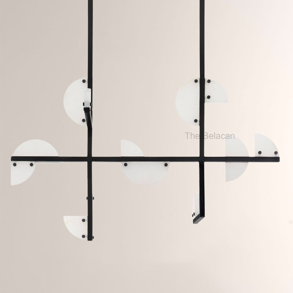 Nora Linear Alabaster Chandelier - thebelacan